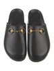 Gucci Horsebit Accent Leather Mules
