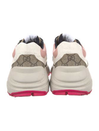 Gucci GG Canvas Embroidered Accent Chunky Sneakers