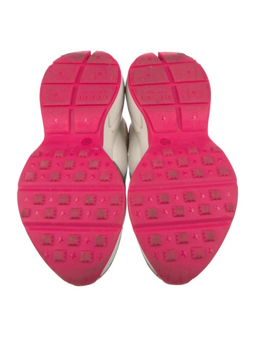 Gucci GG Canvas Embroidered Accent Chunky Sneakers