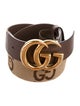 Gucci Double G Logo Canvas Belt