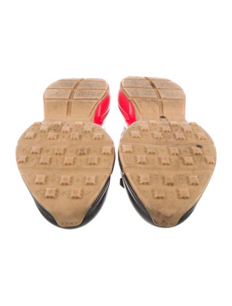 Gucci Web Accent Leather Athletic Sneakers