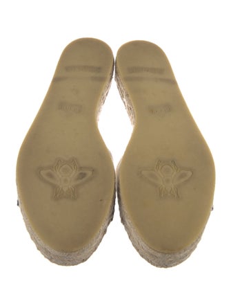 Gucci Interlocking G Logo Canvas Espadrilles