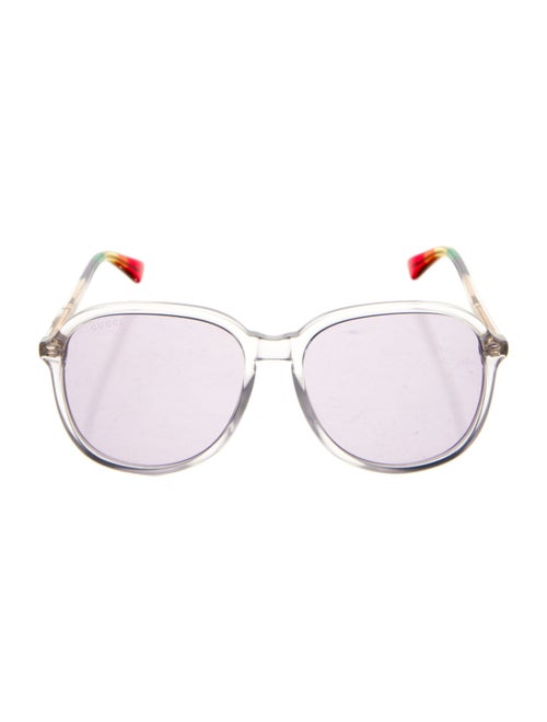 Gucci Oversize Mirrored Sunglasses