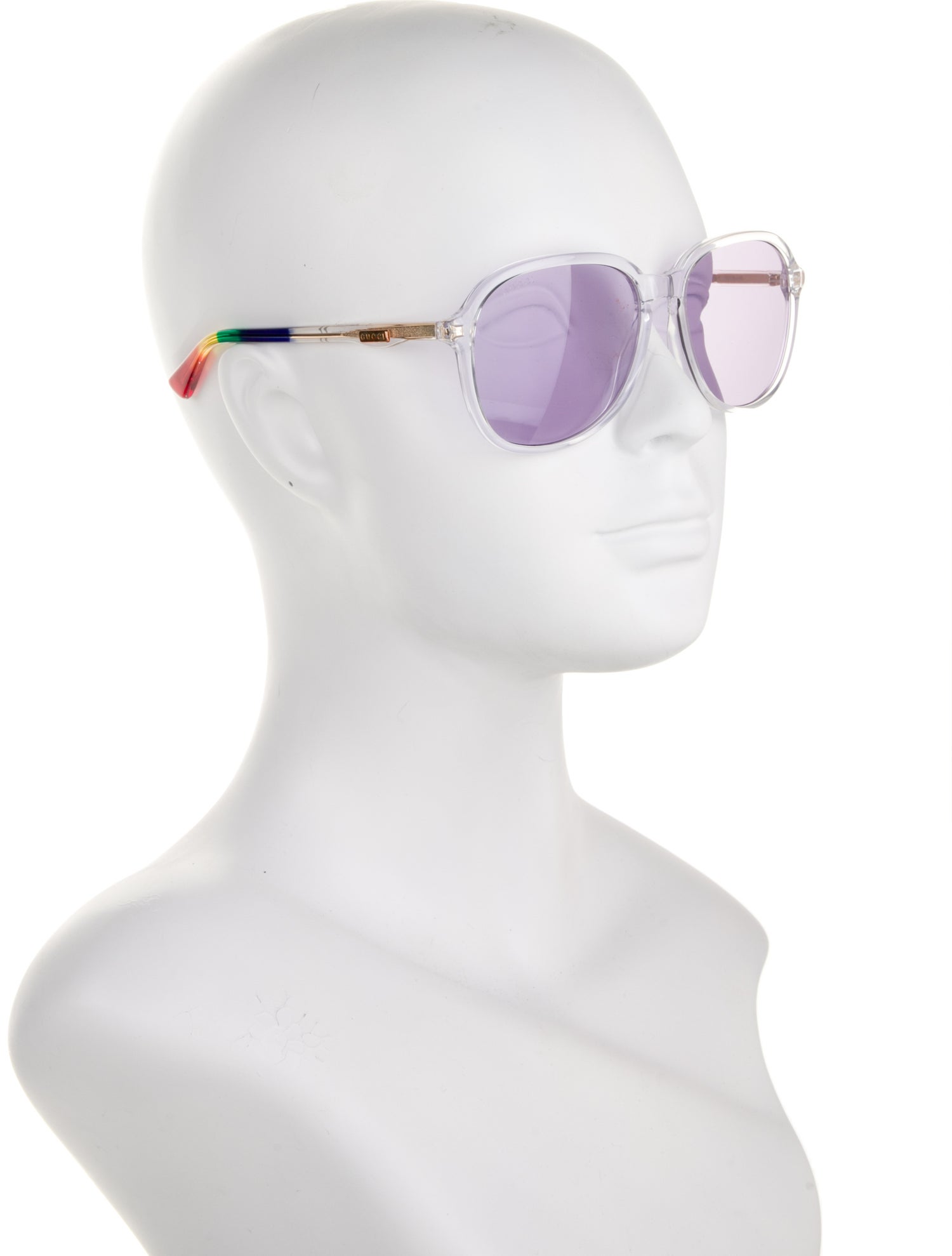 Gucci Oversize Mirrored Sunglasses