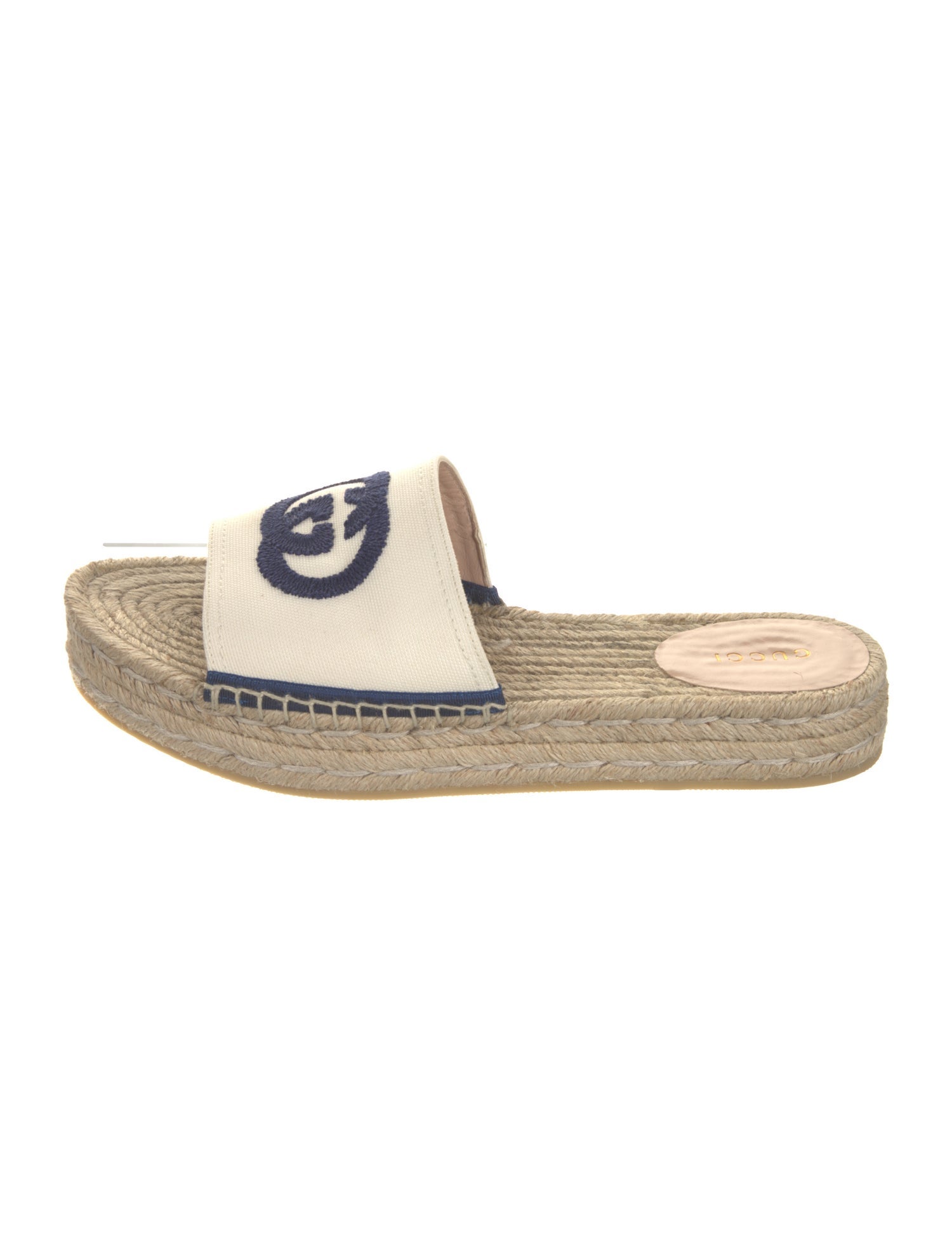 Gucci Interlocking G Logo Canvas Espadrilles