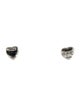 Gucci Blind For Love Heart Stud Earrings