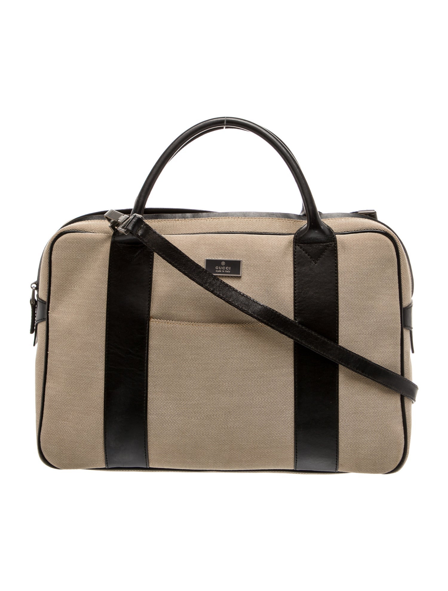 Gucci Canvas Top Handle Bag