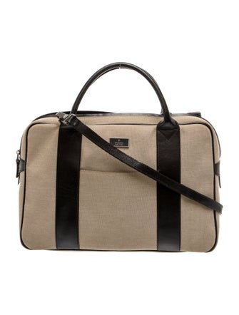 Gucci Canvas Top Handle Bag