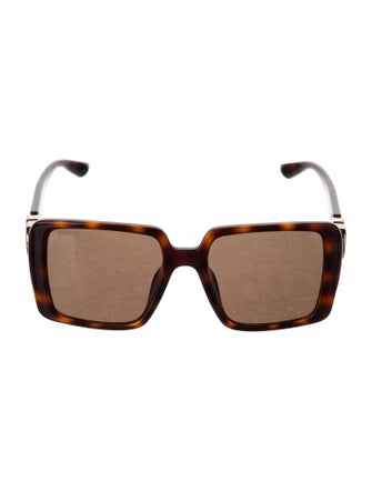 Gucci Square Tinted Sunglasses