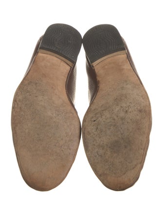 Gucci Horsebit Accent Leather Loafers