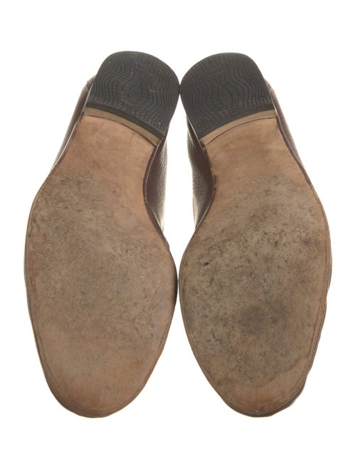 Gucci Horsebit Accent Leather Loafers