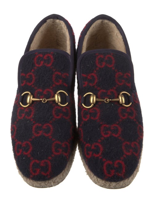 Gucci GG Signature Wool Slippers