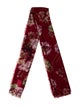 Gucci Floral Print Scarf
