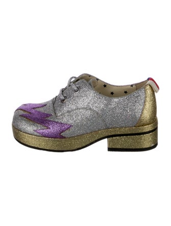 Gucci Girls' Glitter Loafer