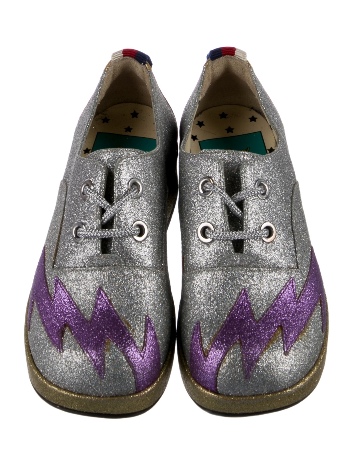 Gucci Girls' Glitter Loafer