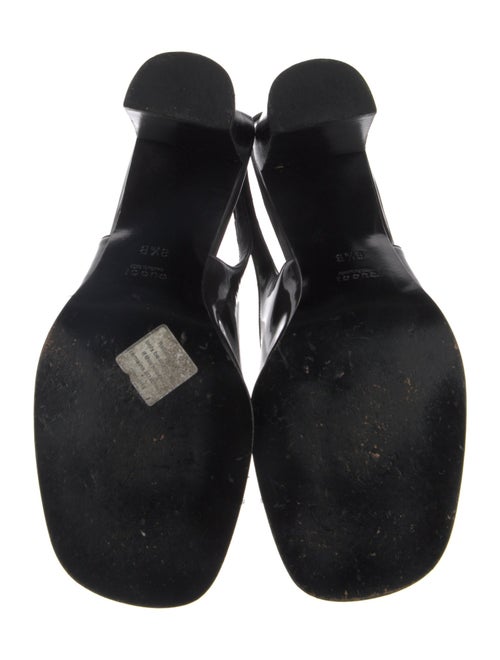 Gucci Patent Leather Slingback Sandals