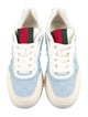 Gucci Web Accent Leather Sneakers