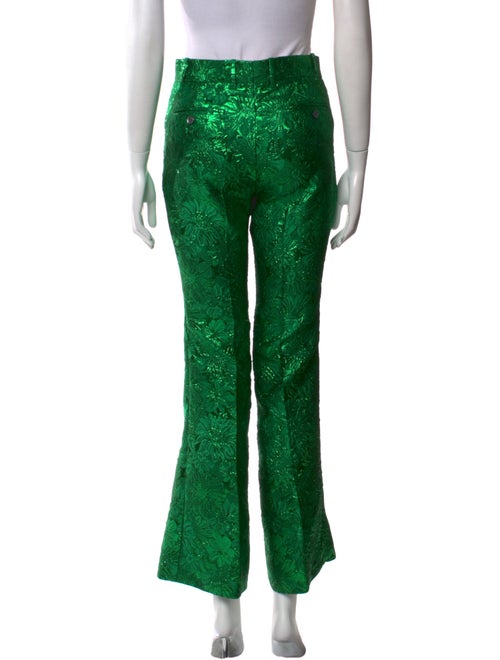 Gucci Floral Print Wide Leg Pants