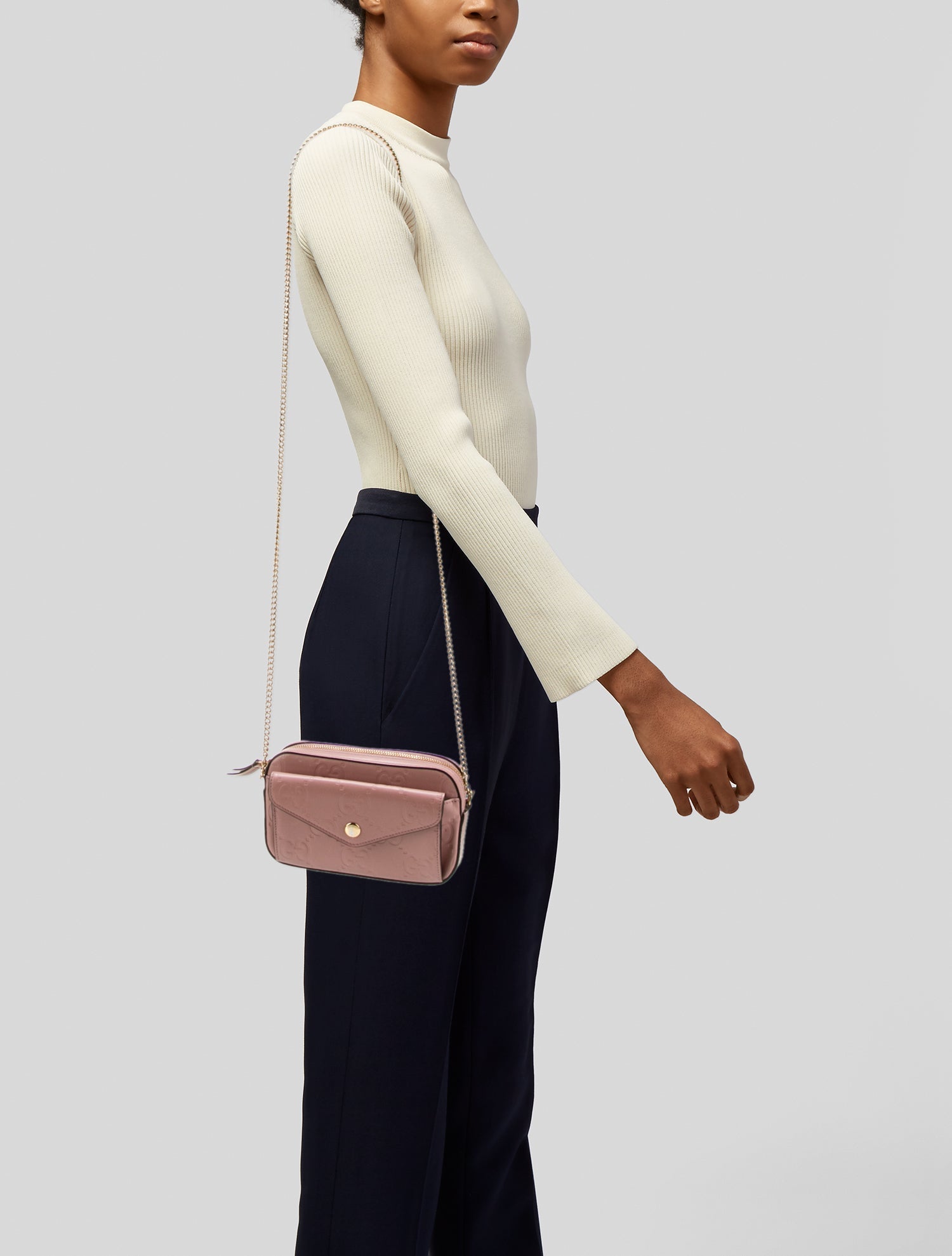 Gucci GG Signature Crossbody Bag