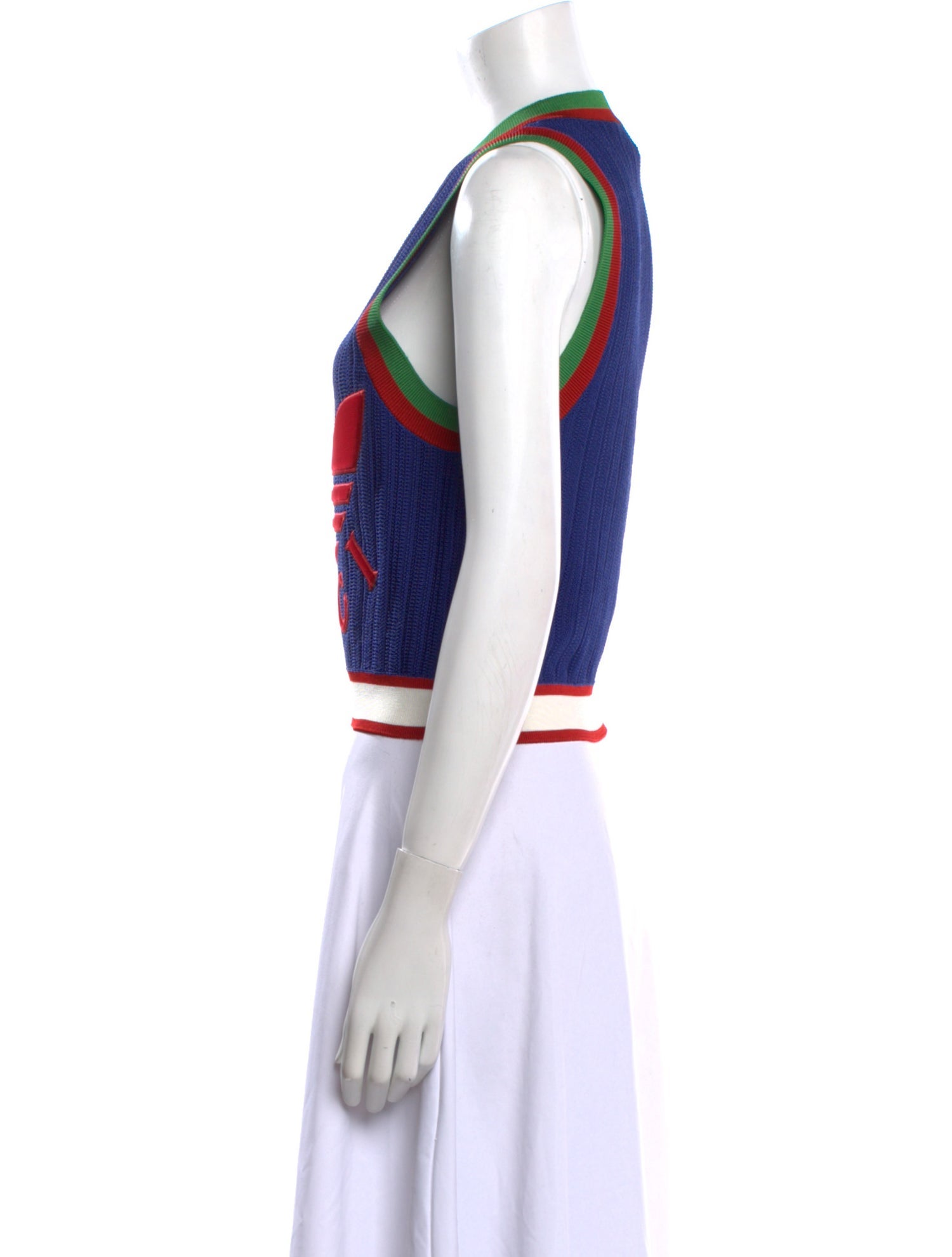 Gucci Printed V-Neck Sweater