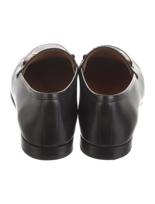 Gucci Horsebit Accent Leather Loafers