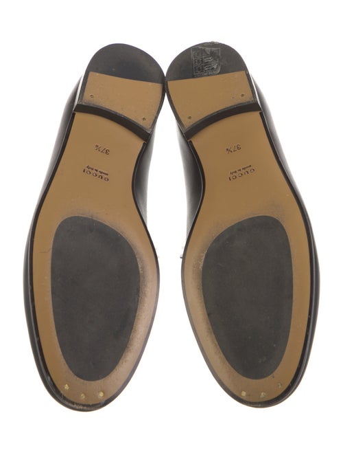 Gucci Horsebit Accent Leather Loafers