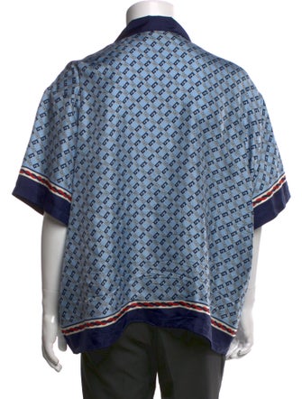 Gucci GG Logo Silk Shirt