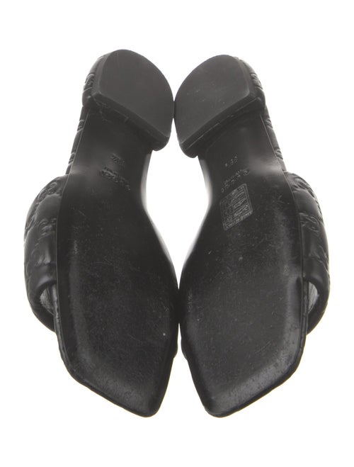 Gucci Leather Slides