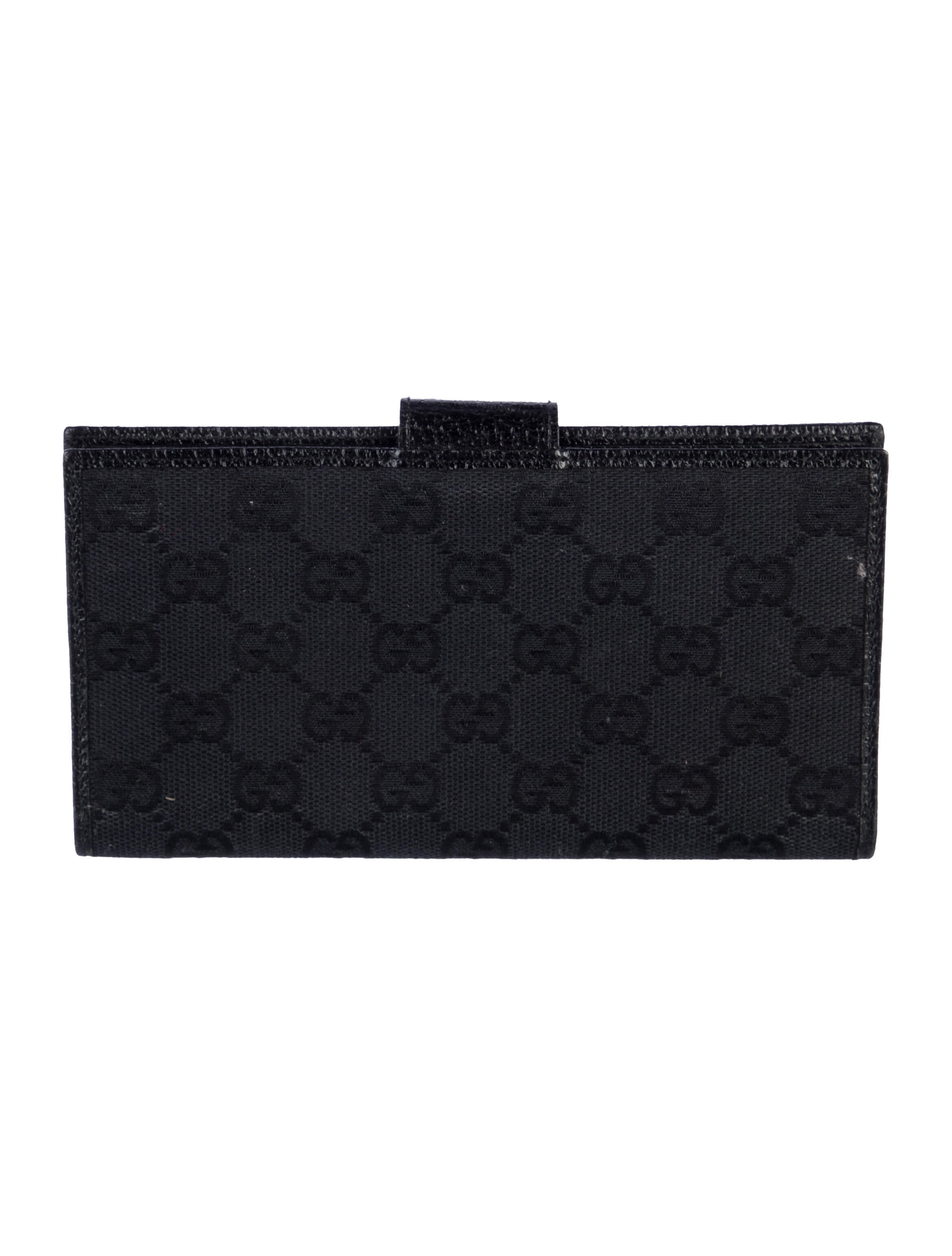 Gucci GG Continental Wallet GG Canvas French Purse