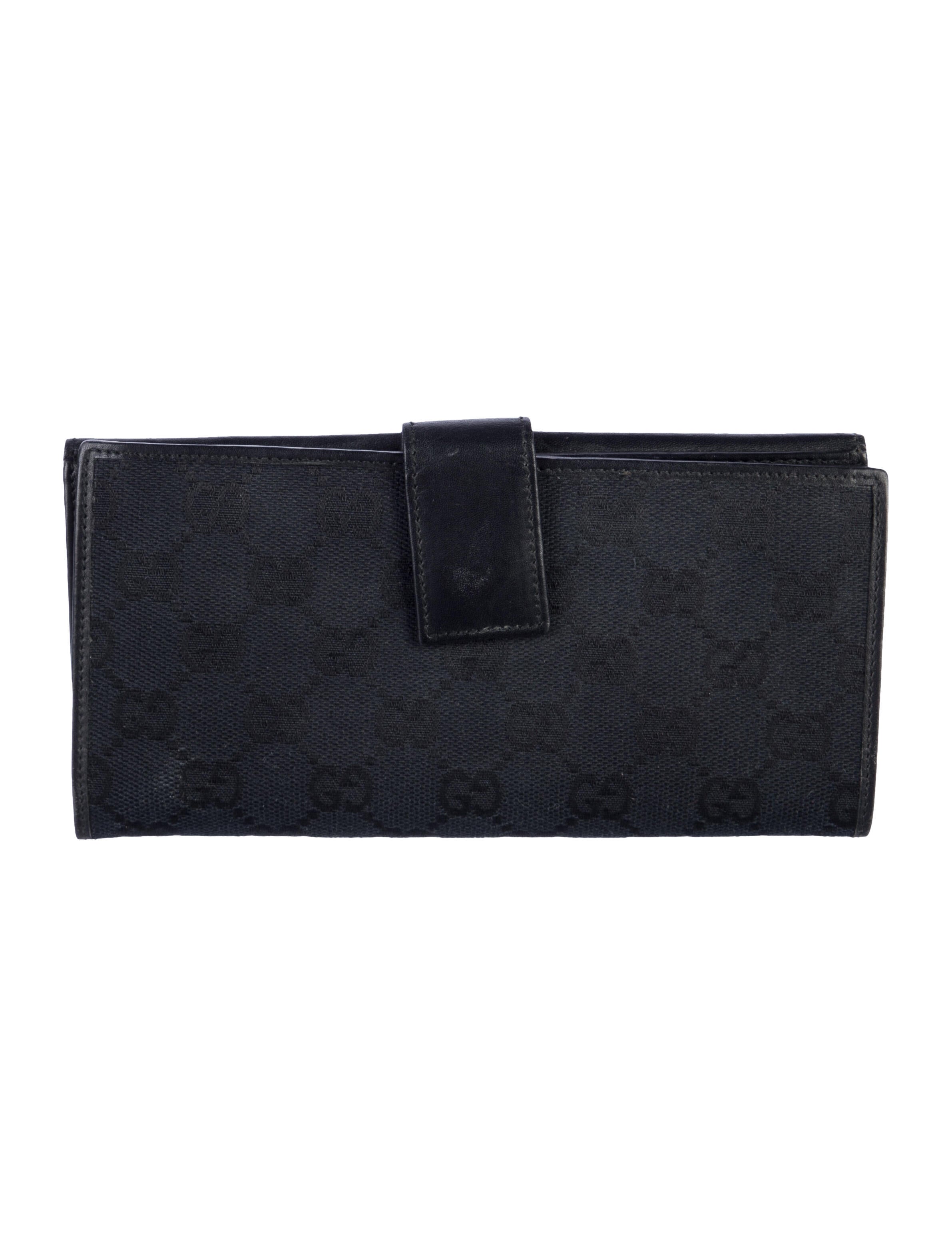 Gucci GG Canvas Canvas Continental Wallet