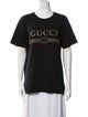 Gucci Graphic Print Crew Neck T-Shirt