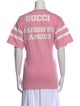 Gucci Graphic Print Crew Neck T-Shirt