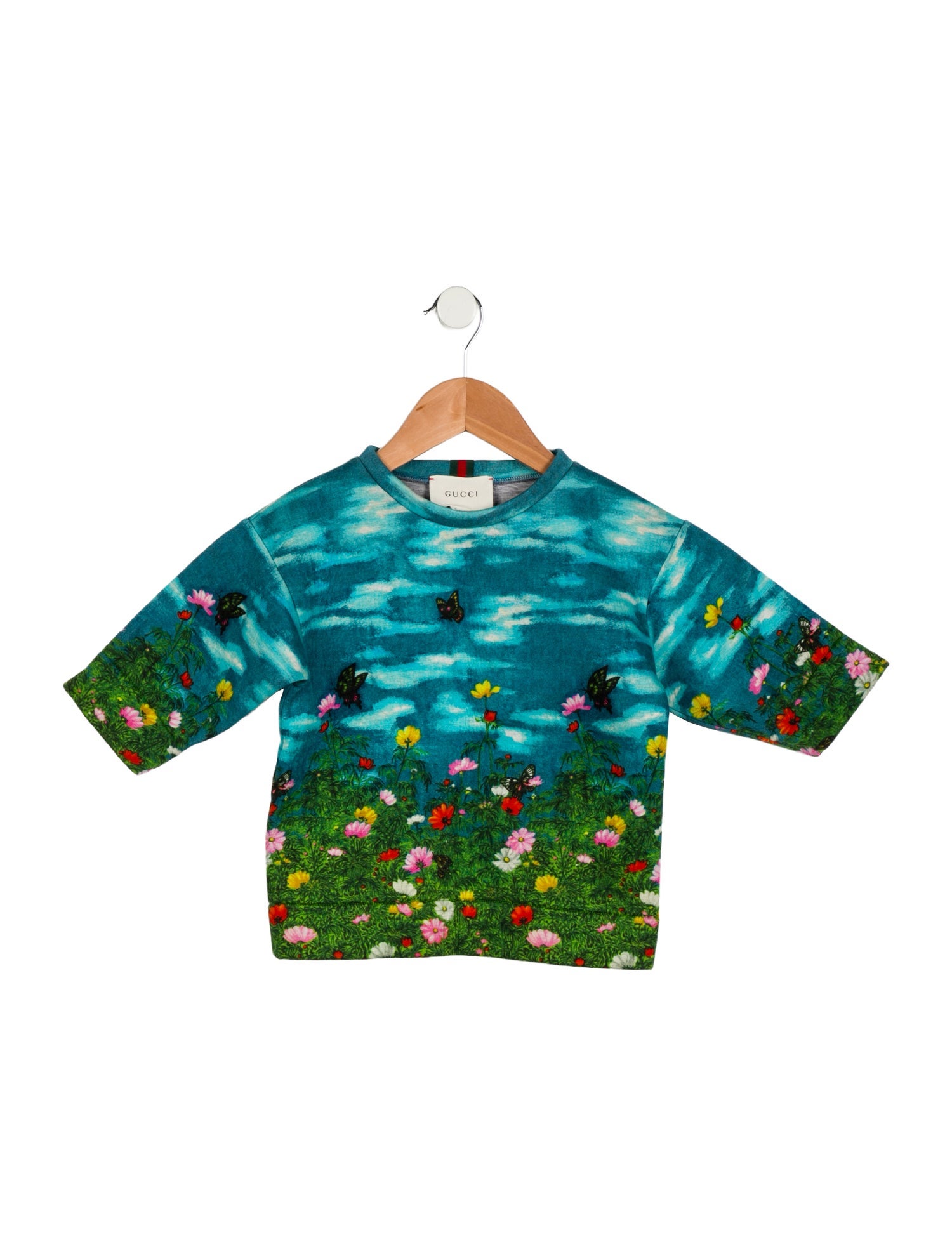 Gucci Girls' Short Sleeve Top