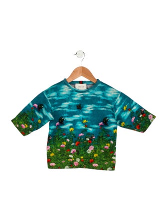 Gucci Girls' Short Sleeve Top