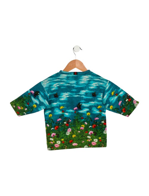 Gucci Girls' Short Sleeve Top