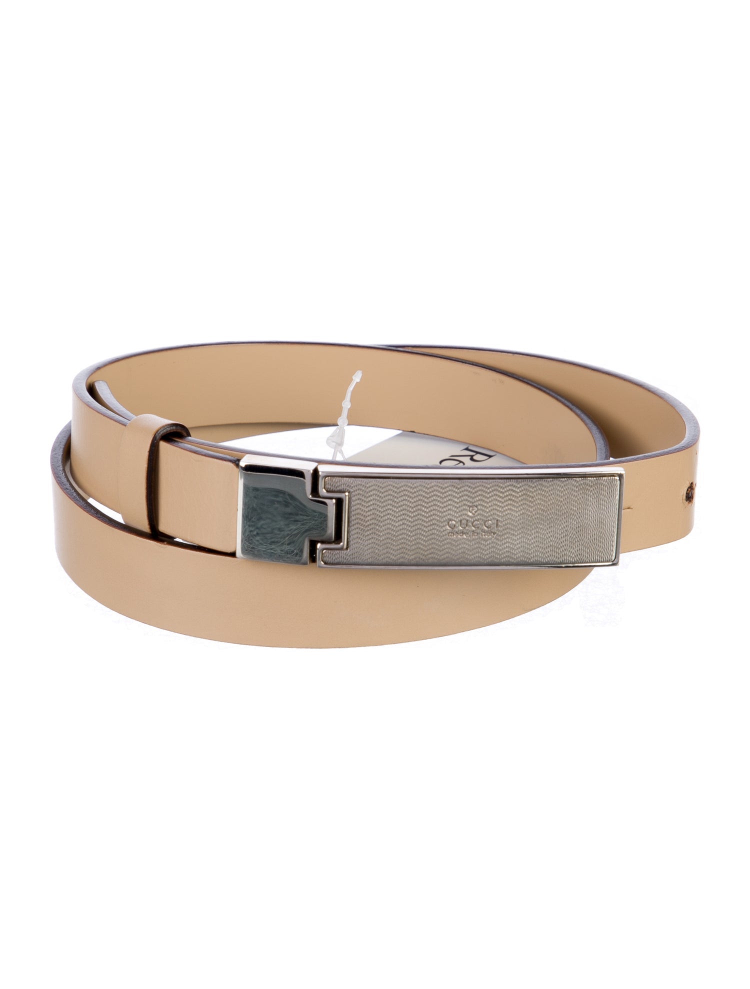 Gucci Skinny Leather Belt