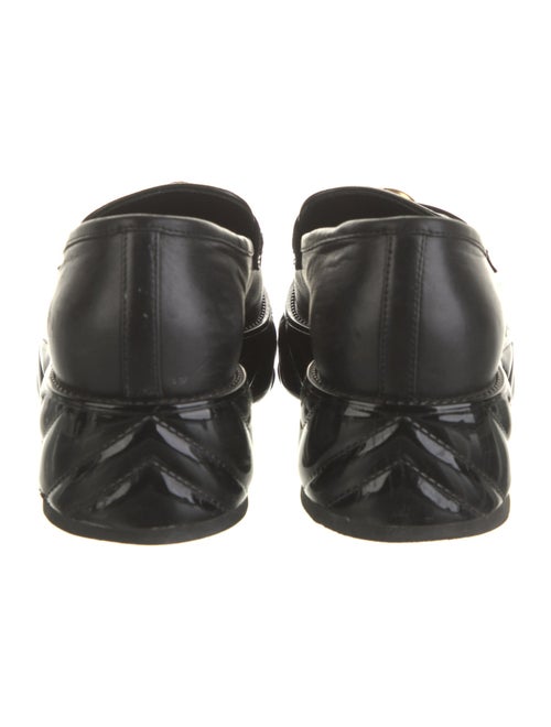 Gucci Interlocking G Logo Leather Loafers