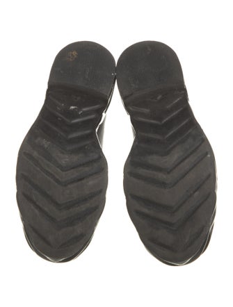 Gucci Interlocking G Logo Leather Loafers