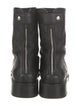 Gucci Leather Moto Boots