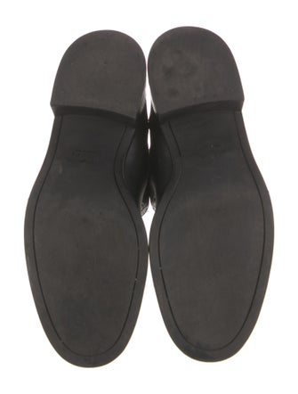 Gucci Leather Moto Boots