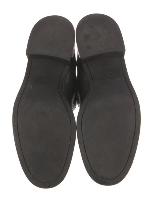 Gucci Leather Moto Boots