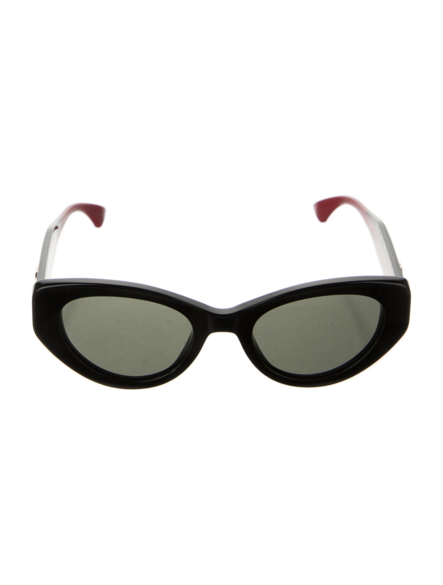 Gucci Web Accent Cat-Eye Sunglasses