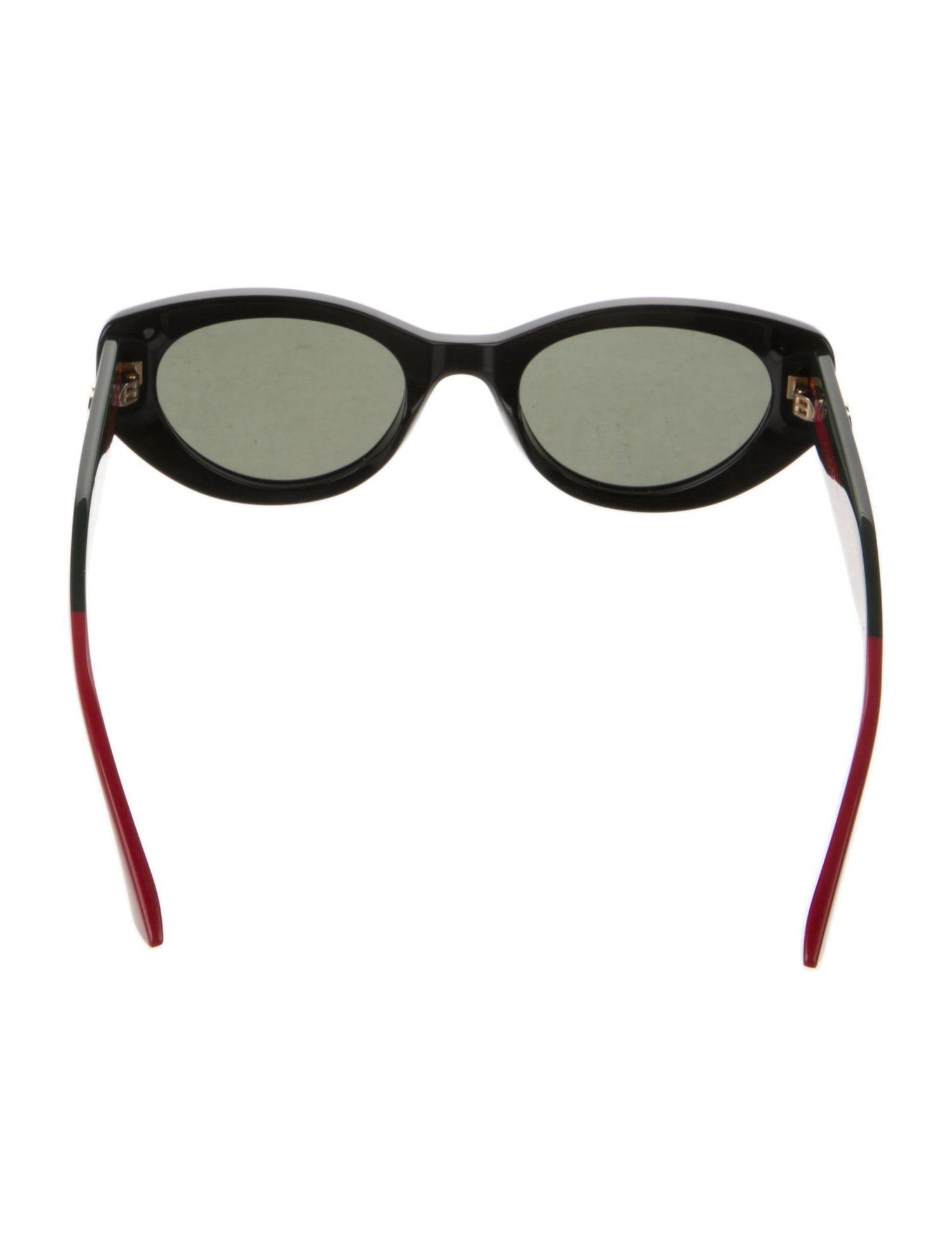 Gucci Web Accent Cat-Eye Sunglasses