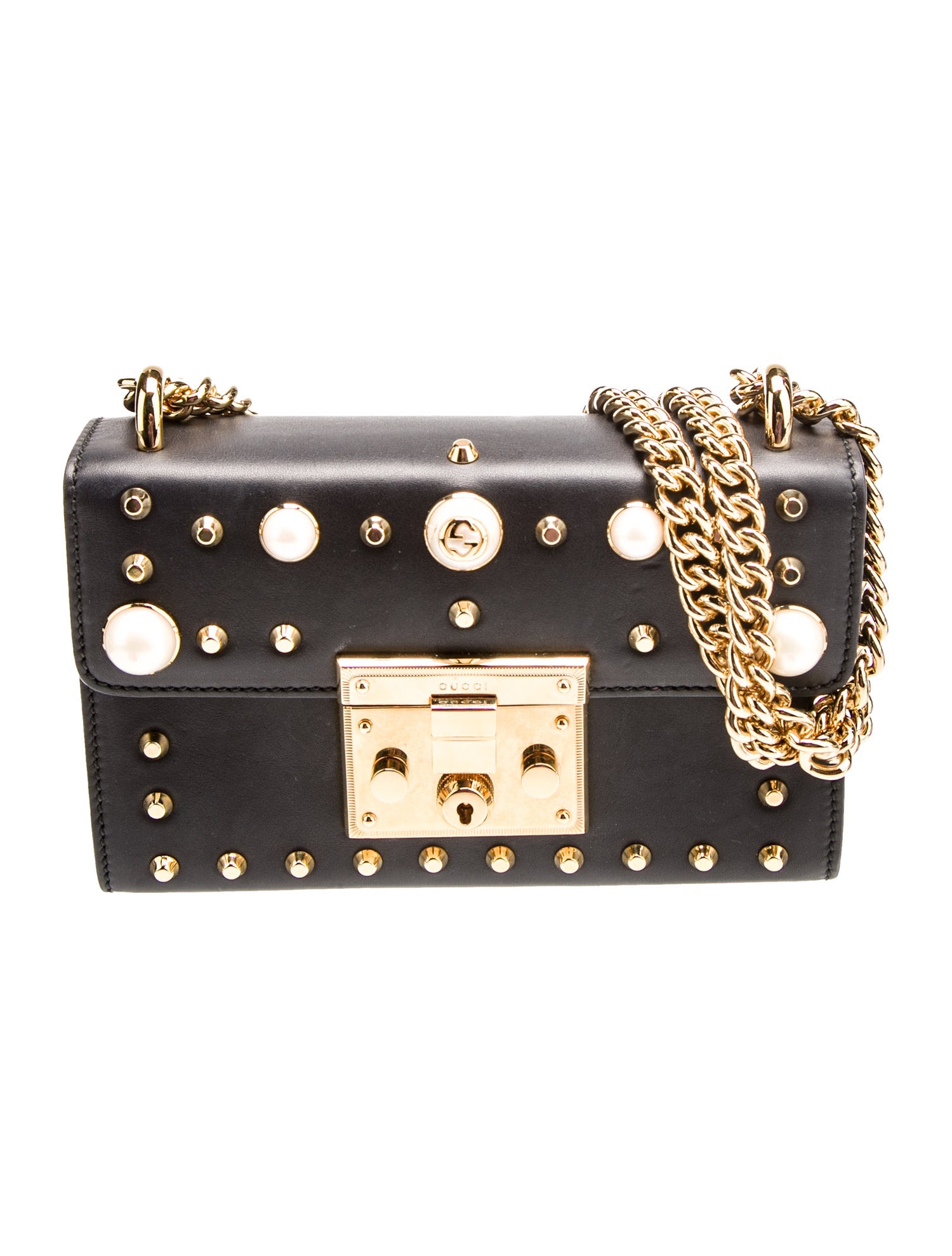 Gucci Faux Pearl Padlock