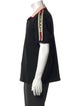 Gucci Web Accent Collar Polo Shirt
