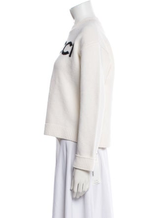 Gucci Wool Graphic Print Sweater