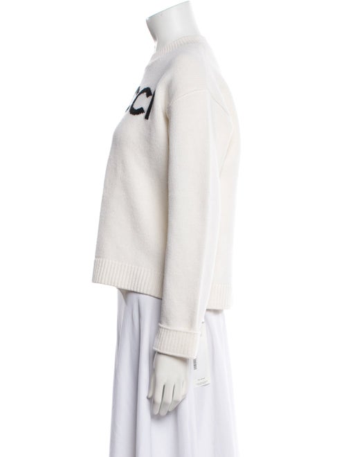 Gucci Wool Graphic Print Sweater