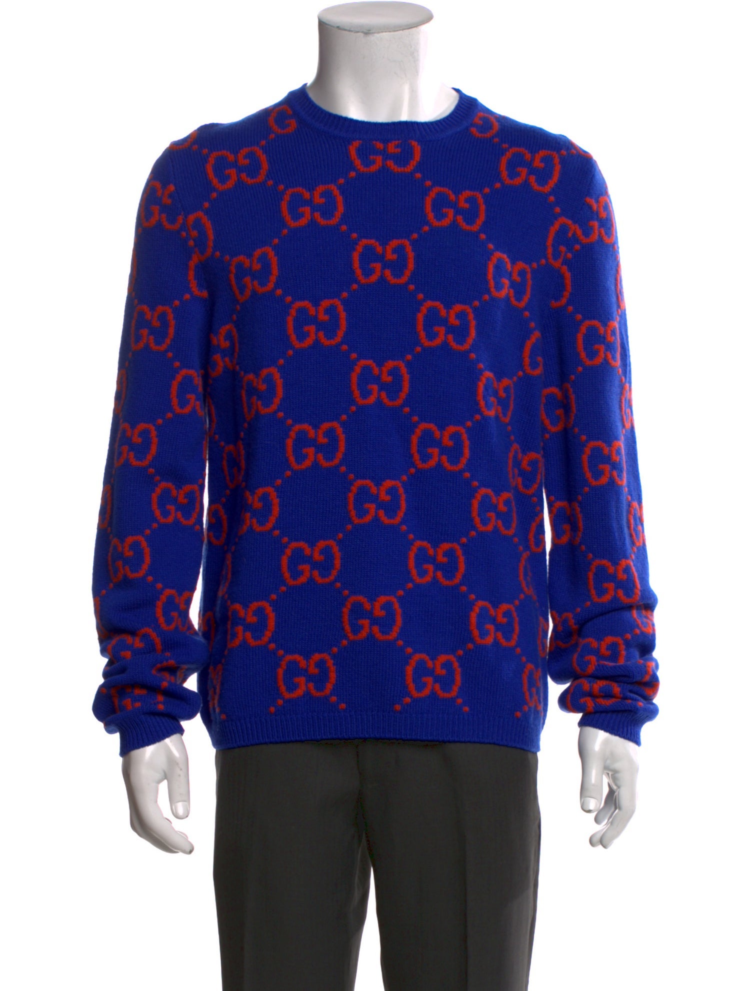 Gucci GG Logo Wool Pullover