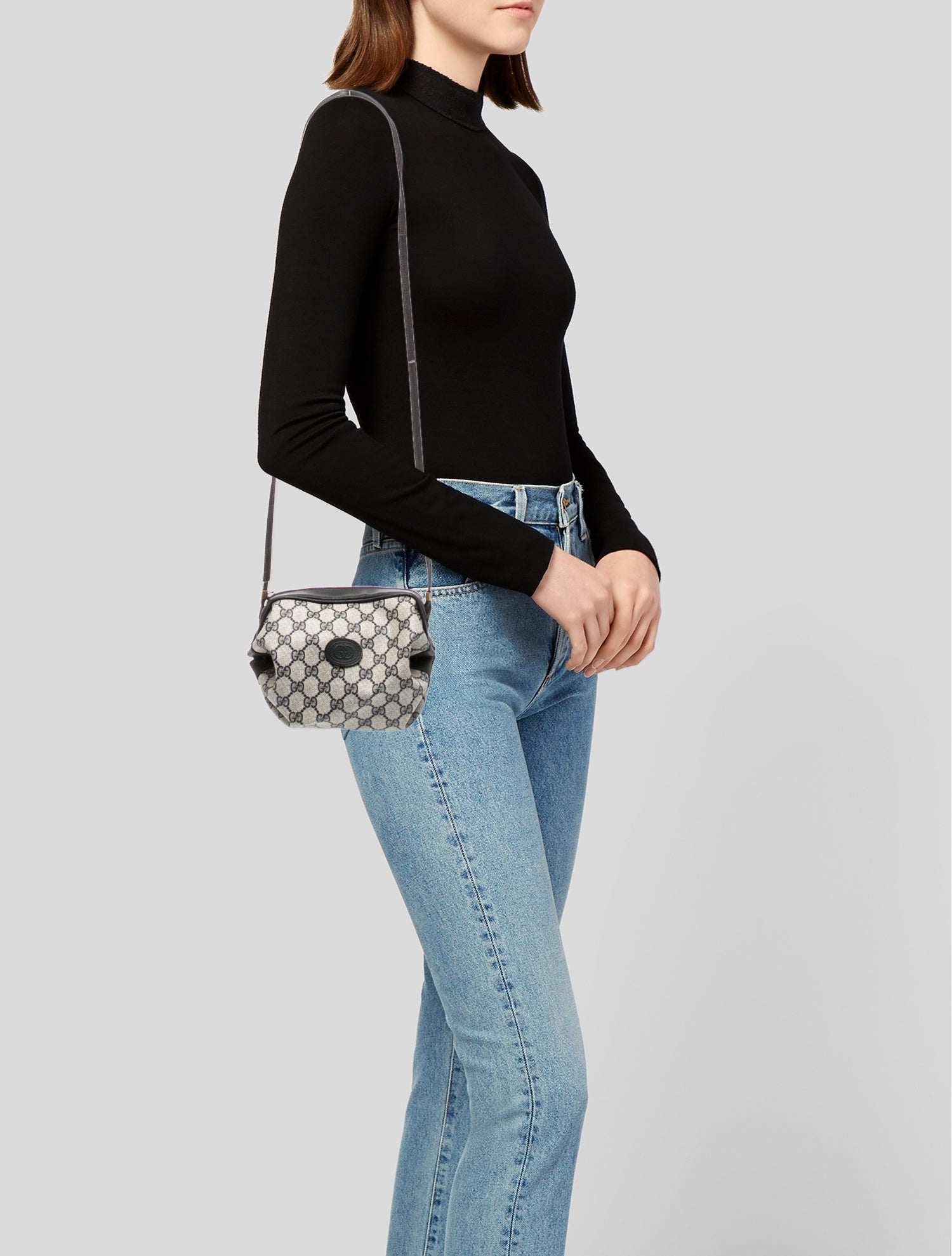 Gucci GG Plus Crossbody Bag Vintage