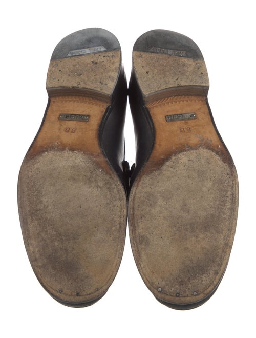 Gucci Horsebit Accent Leather Dress Loafers